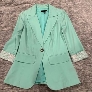 Mint blazer